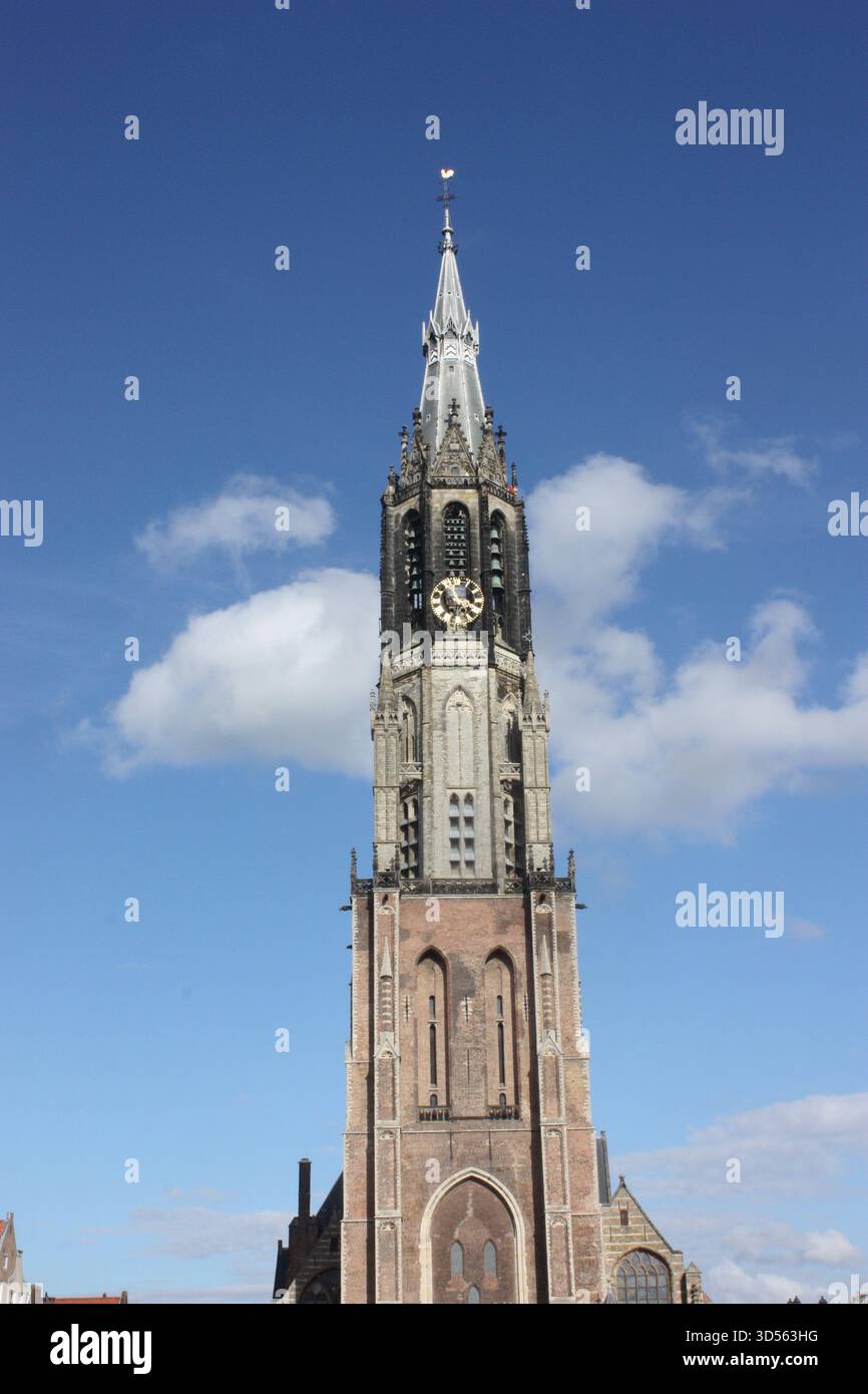 Die neue Kirche in Delft, Niederlande Stockfoto