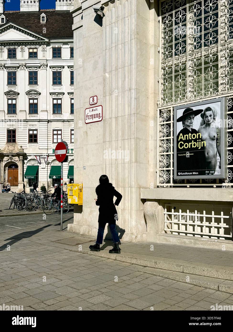 Kunstforum in der Inneren Stadt, Wien, …sterreich Stockfoto