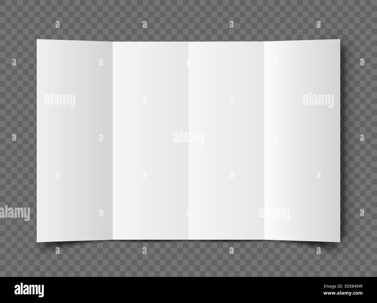 Weißes Visitenkartensymbol im flachen Stil. Leere Vorlagenvektorillustration auf isoliertem Hintergrund. Aufkleber, Blatt, Etikett, Banner-Zeichen Geschäftskonzept Stock Vektor