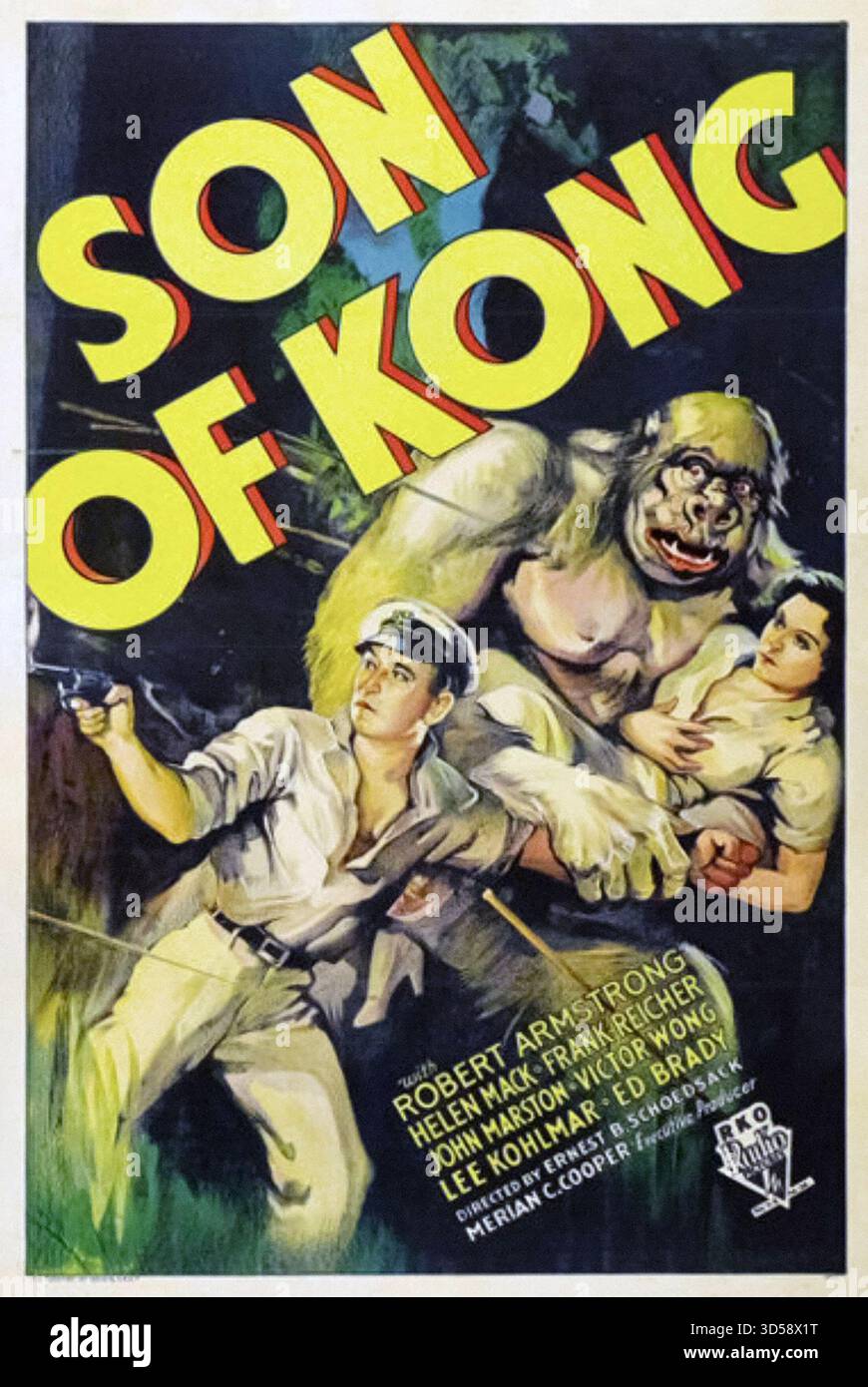 SON OF KONG 1933 RJO Pictures Film Stockfoto