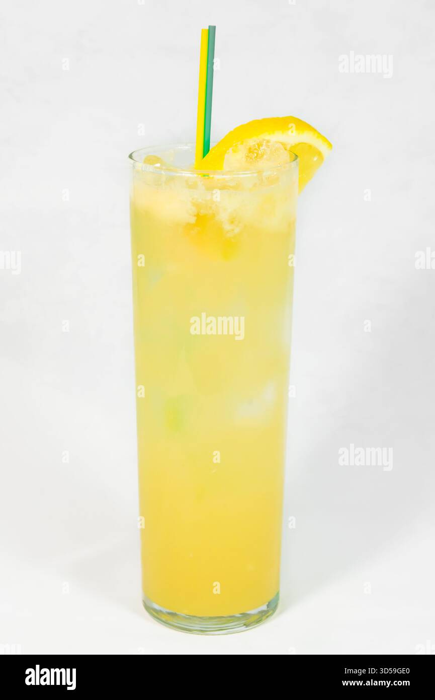 John Collins, Cocktails, Drinks, Studio-Shooting Stockfoto