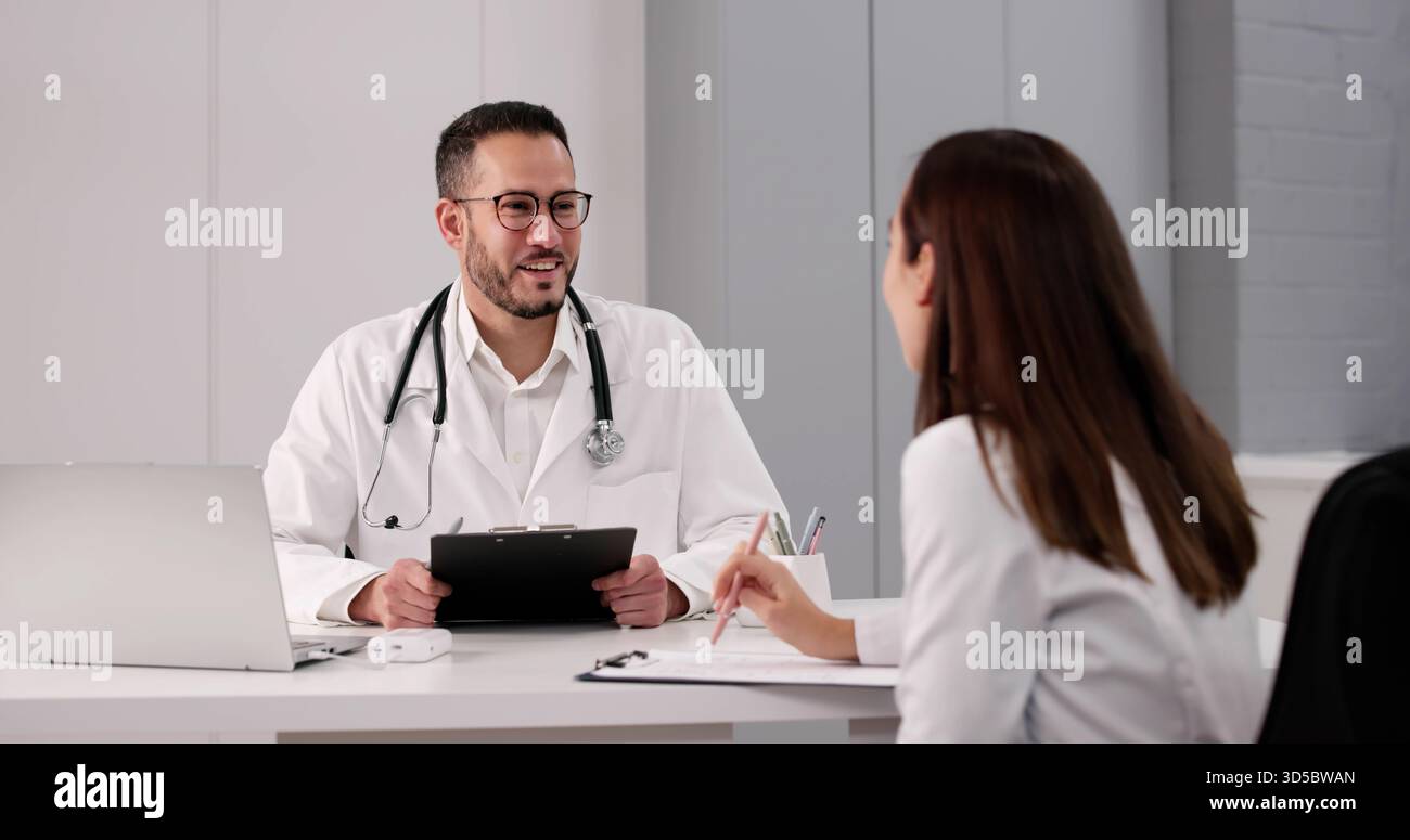 Medizinisches Personal: Einstellung Von Medizinischen Fachkräften Für Krankenhauspositionen Stockfoto