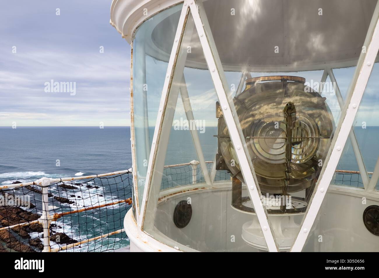Leuchtturm Cape St. Blaize Mit Blick Auf Den Offenen Ozean Stockfoto