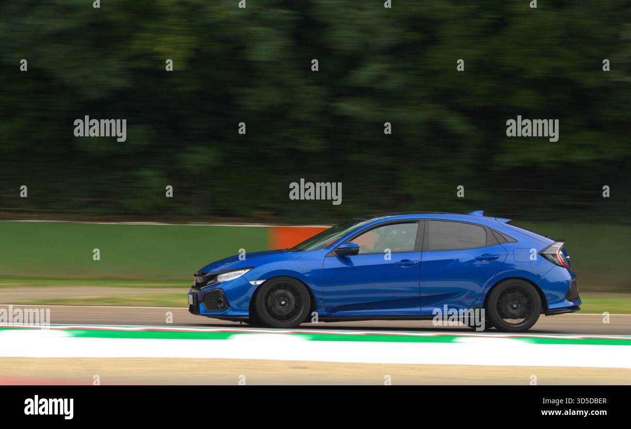 Historischer Minardi-Tag 2025. Honda Civic Stockfoto