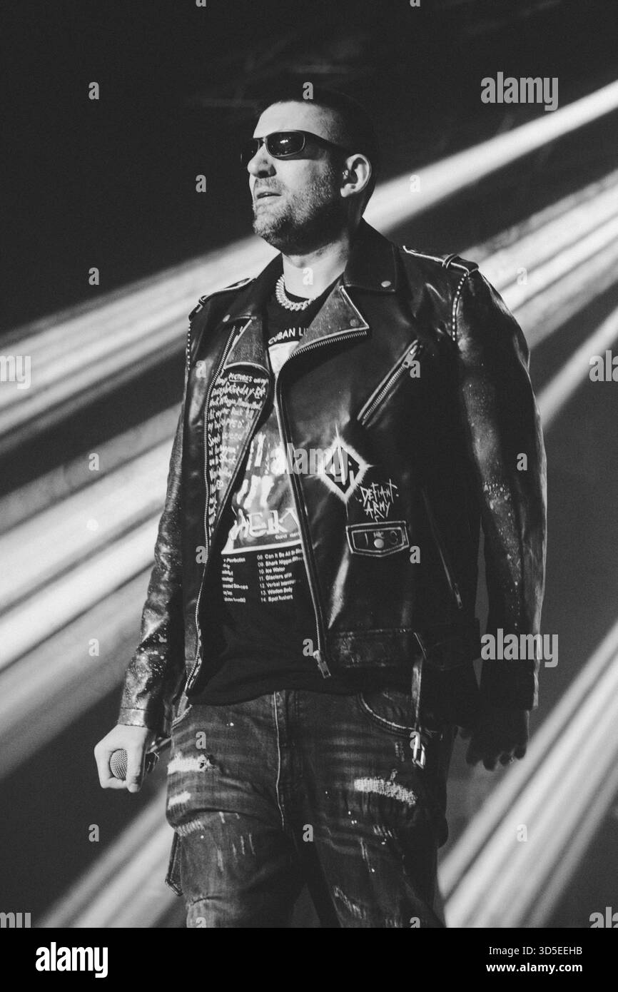 Nerone in Concerto Ai Magazzini Generali di Milano fotografie di Claudia Mazza Stockfoto