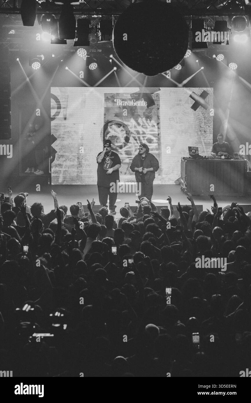 Nerone in Concerto Ai Magazzini Generali di Milano fotografie di Claudia Mazza Stockfoto