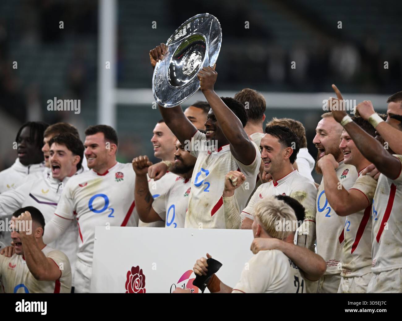 Twickenham, London, Großbritannien. November 2025. Quilter Nations Series Rugby, England gegen Neuseeland; Credit: Action Plus Sports/Alamy Live News Stockfoto