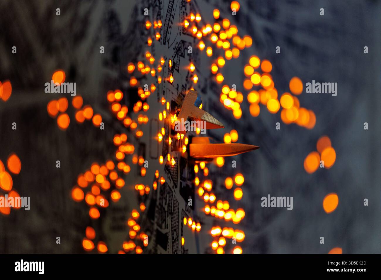 Coventry - der Coventry Blitz - 15. November 2025 von 1940 bis 1942 Nazi-Deutschland die Kartonkirche, die als Erinnerung an Blitz erbaut wurde Stockfoto