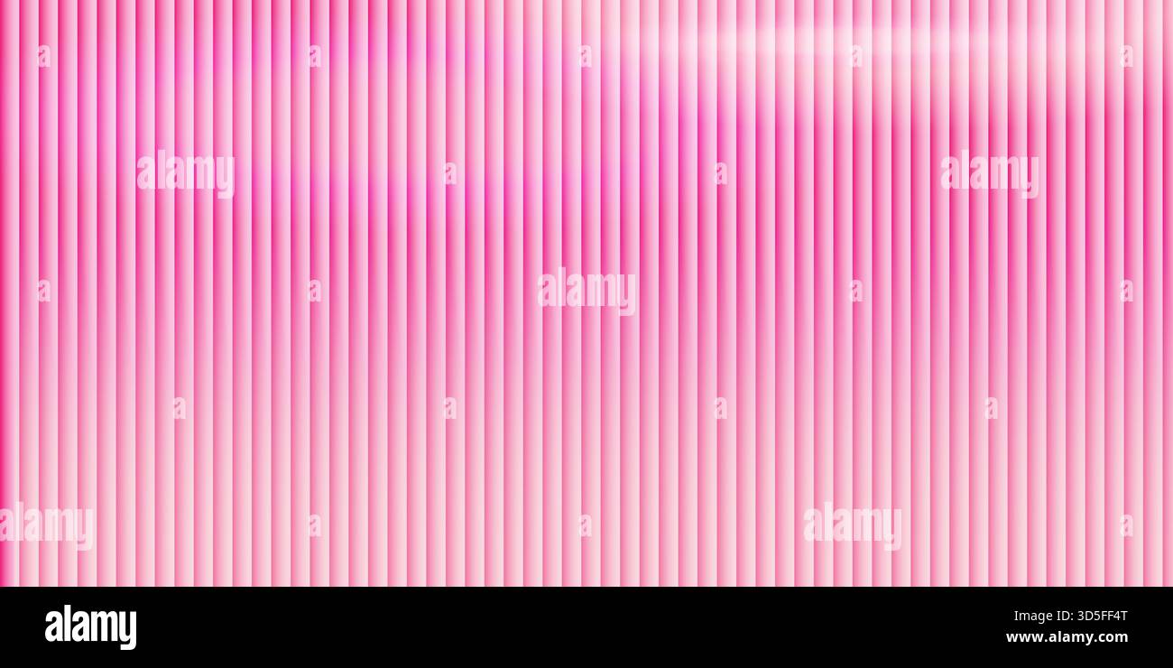 Rosafarbener Verlauf. Abstrakte Textur. Abstraktes viva Magenta Farbvektorbanner. Unscharfer Hintergrund mit sattem rosa Farbverlauf. Glatte Linie. Neutrale Flüssigkeitstr Stock Vektor