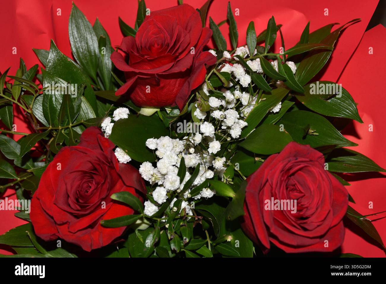 Strauß Rosen Stockfoto