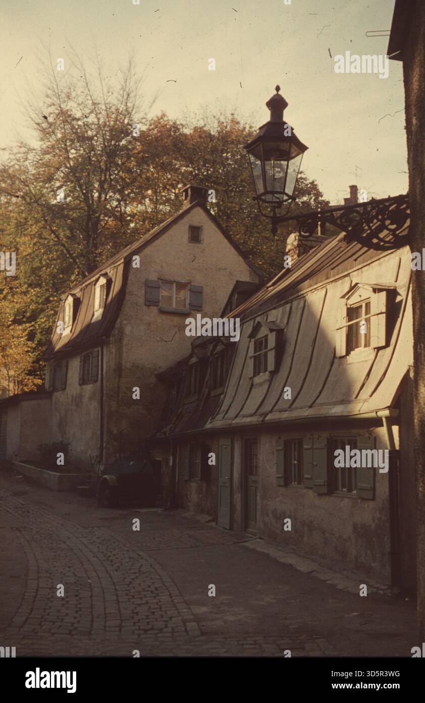 An der Kreppe am Max-Weber-Platz in München. [Automatisierte Übersetzung] Stockfoto