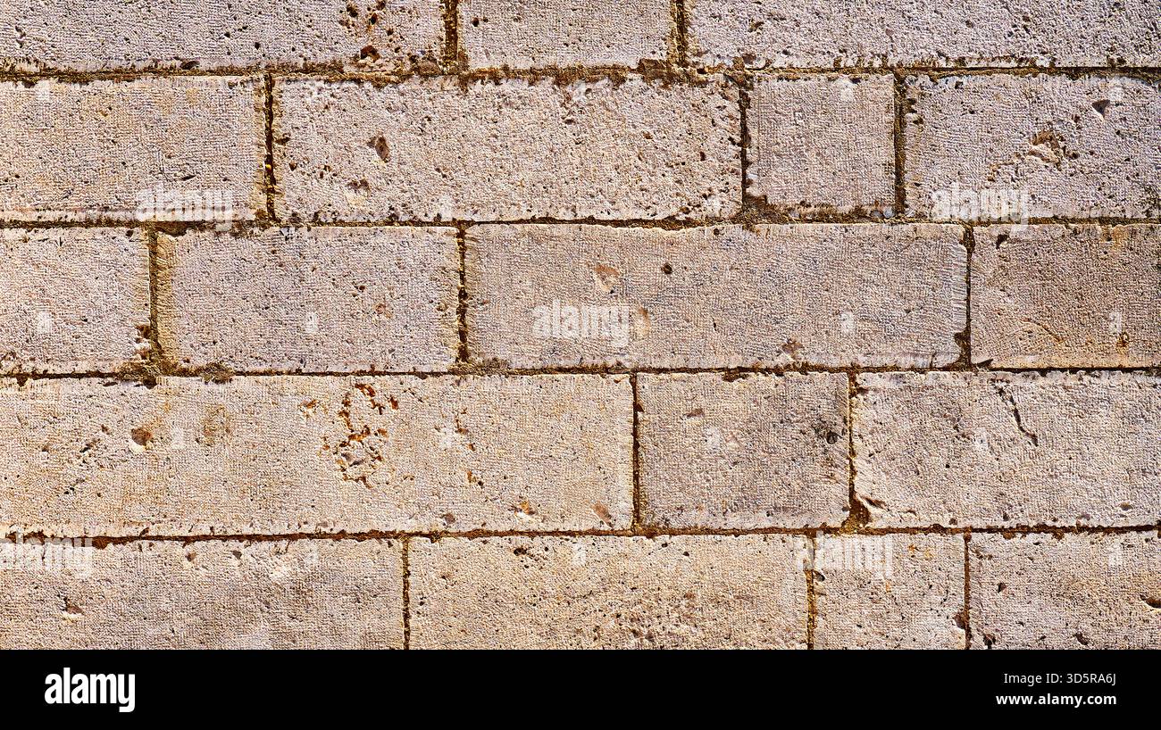 Abstraktes Strukturiertes Hintergrunddesign Aus Alten Ziegelwänden Stockfoto