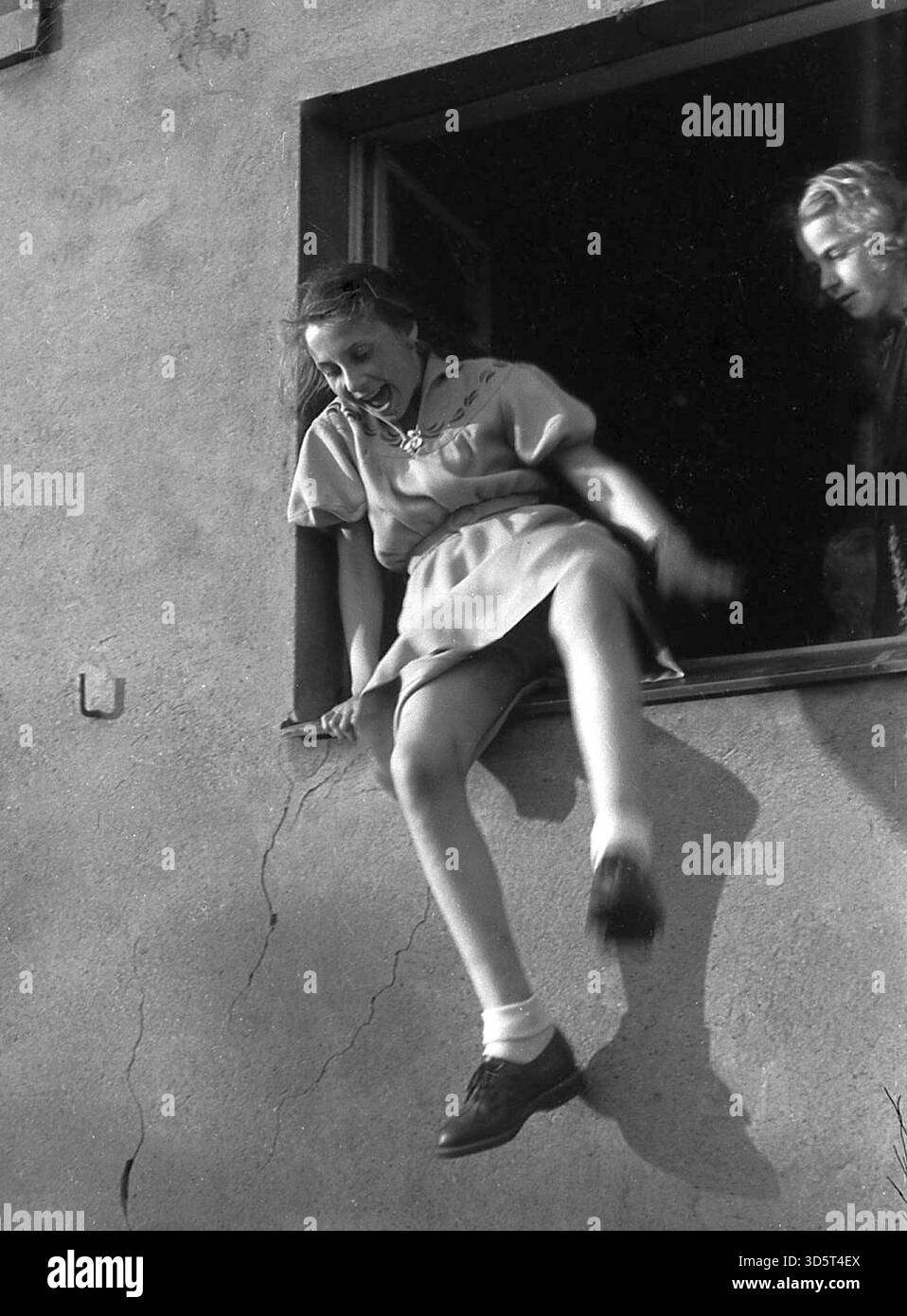 Gibt es keine Türen? Fürstenwalde 1959 [automatisierte Übersetzung] Stockfoto