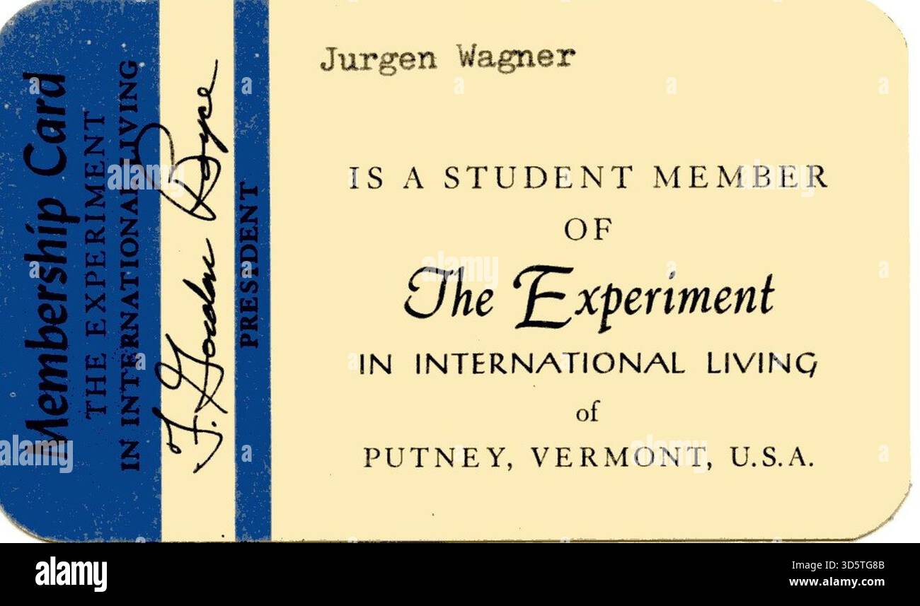 Reise in die USA [automatisierte Übersetzung] Stockfoto