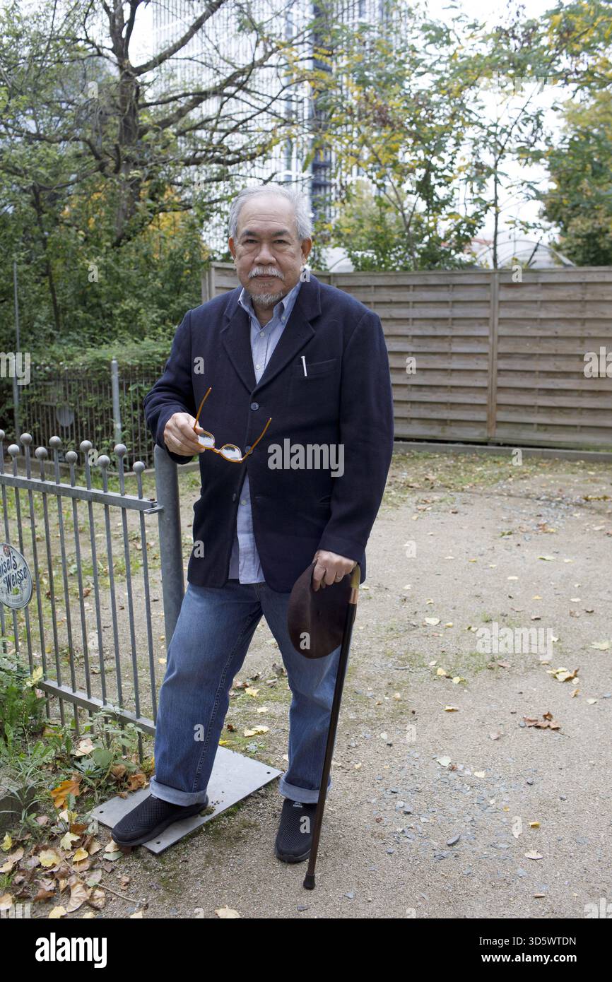 Porträt von Jose Y. Dalisay Jr. 19/10/2025 ©Basso Cannarsa/opale.Photo Stockfoto