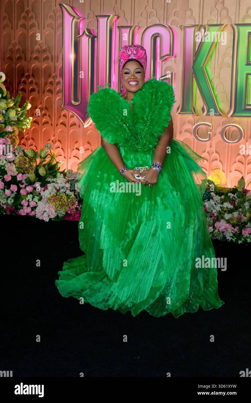 Cheryl Porter nimmt an der Wicked for Good New York Premiere Teil, die am 17. November 2025 im Lincoln Center in New York City stattfindet. Foto von Jennifer Graylock-Alamy Stockfoto