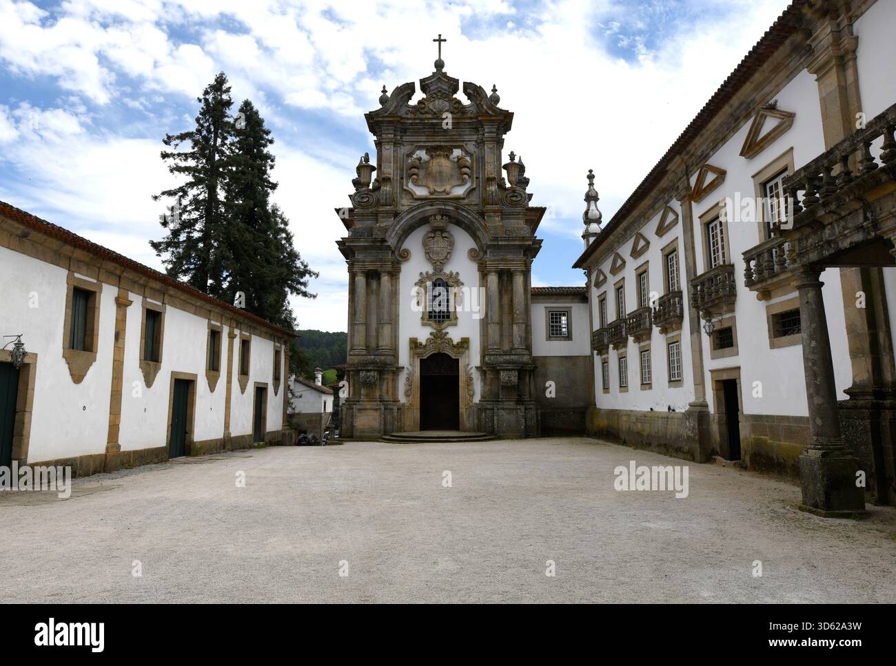 Mateus-Palast (Barock, 18. Jahrhundert). Kapelle. Mateus Freguesia, Vila Real Bezirk, Portugal. Stockfoto