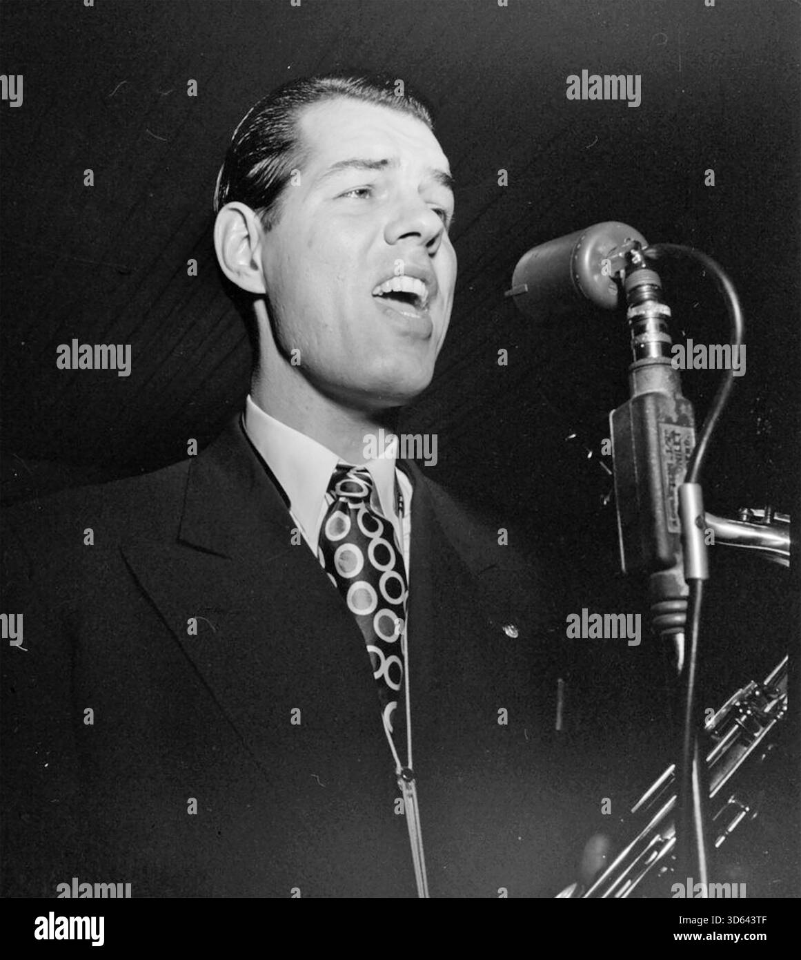 TEX BENEKE (1914–2000) US-amerikanischer Bandleader und Saxophonist 1947. Stockfoto
