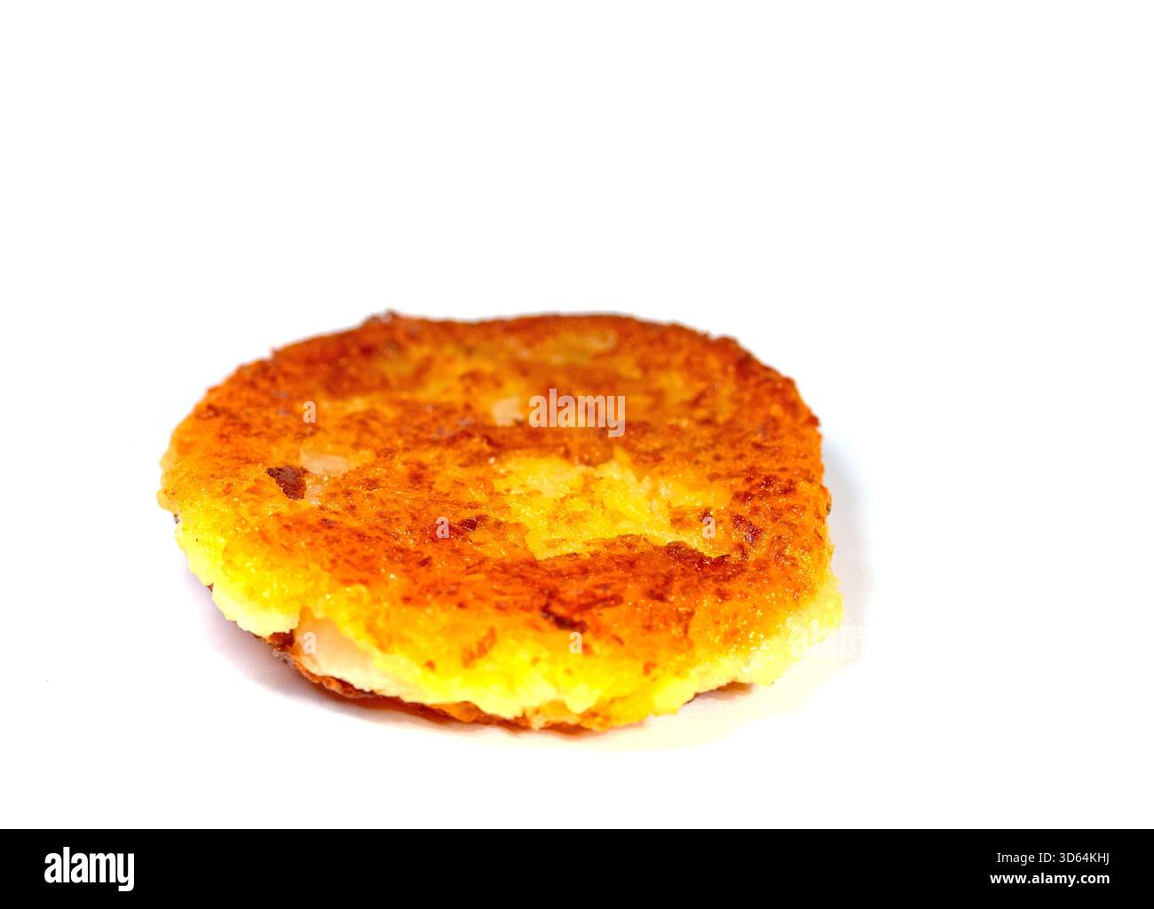 Kartoffelpfannkuchen in Nahaufnahme Stockfoto