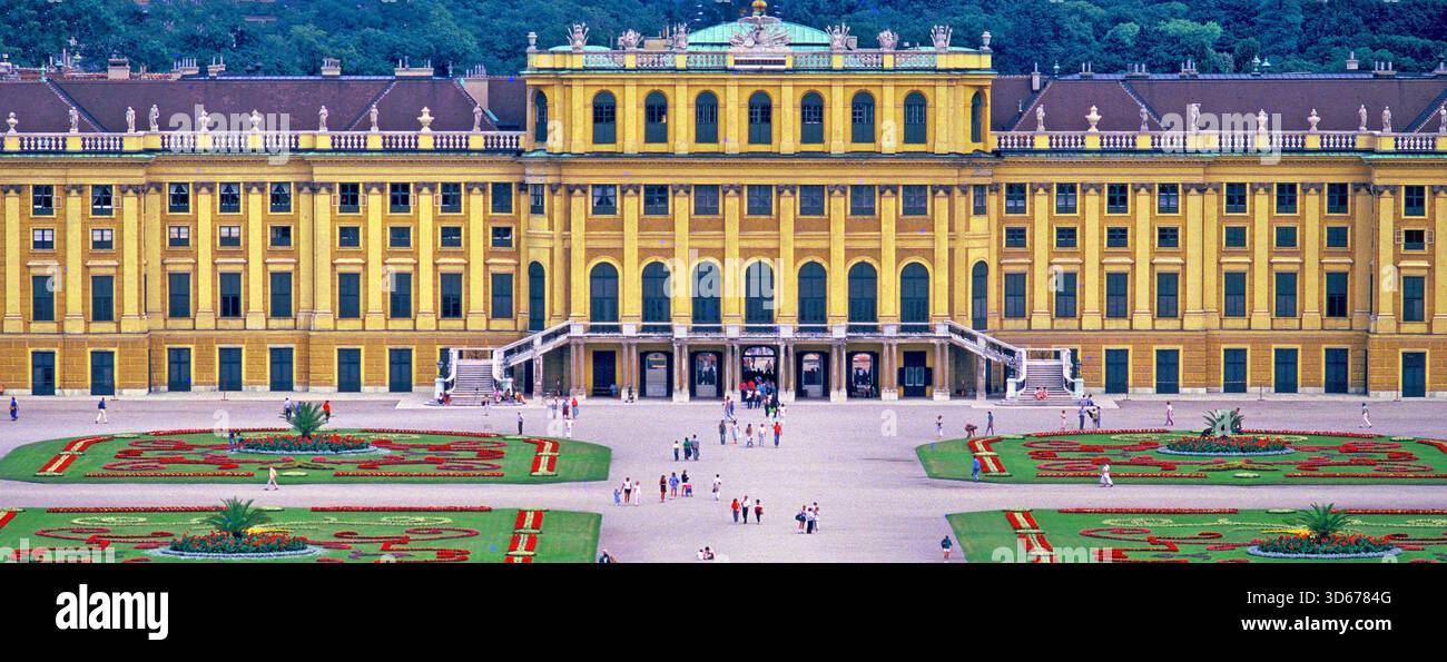 Schloss Schönbrunn, Wien, Österreich Stockfoto
