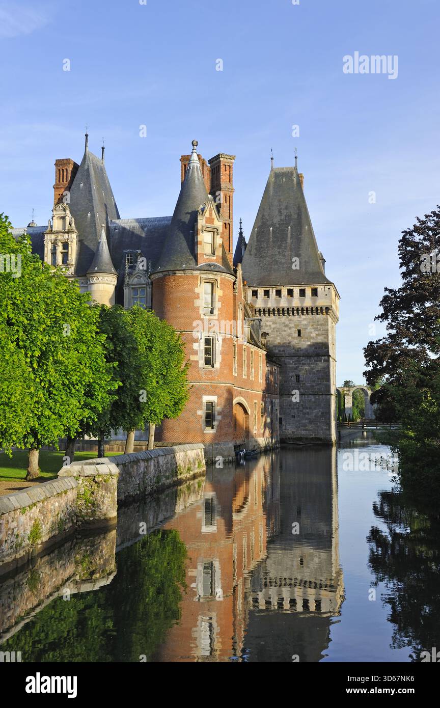 Chateau de Maintenon an der Eure, Département Eure-et-Loir, Region Centre-Val de Loire, Frankreich, Europa Stockfoto