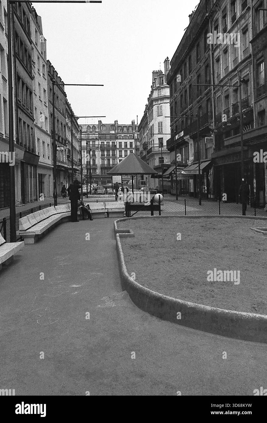 1975, Paris, Rive fuhr. Stockfoto