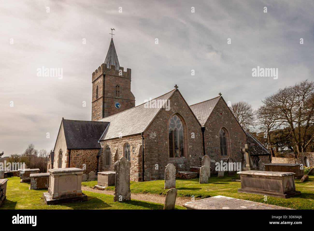 St. Retter Church, Les Buttes, Balliwick von Guernsey Stockfoto