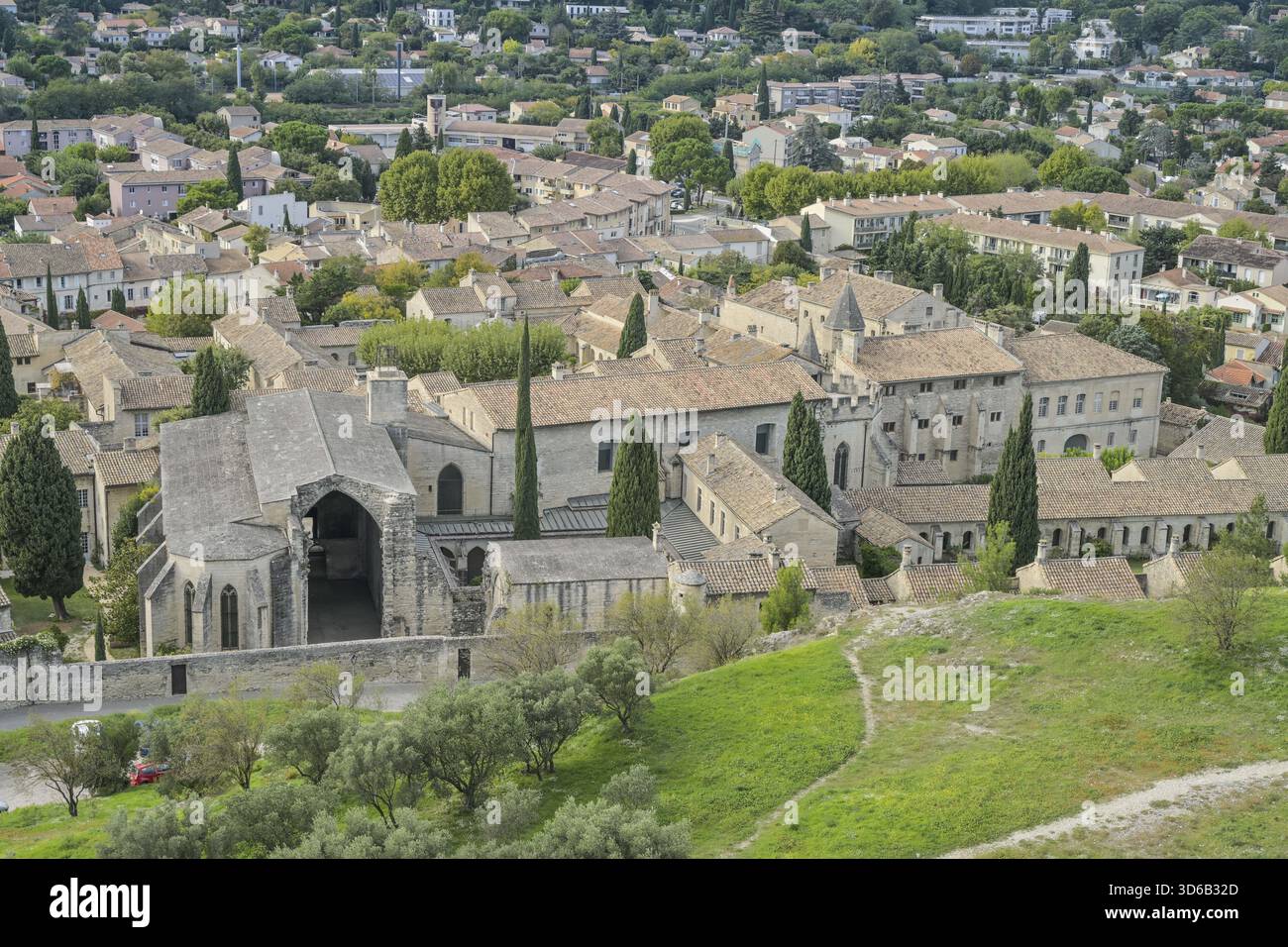 La Chartreuse de Villeneuve Charterhouse, Gemeinde Villeneuve-les-Avignon, Avignon, Frankreich Stockfoto