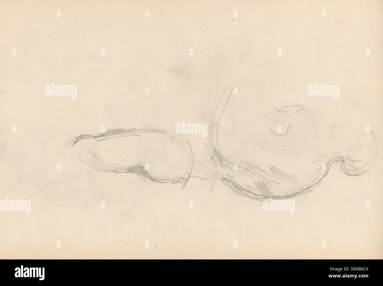 „Studie über die allegorische Figur der Gesundheit in Rubens? "Die Geburt von Ludwig XIII." (1880-1883). Paul C?zanne (Französisch, 1839-1906)" Stockfoto