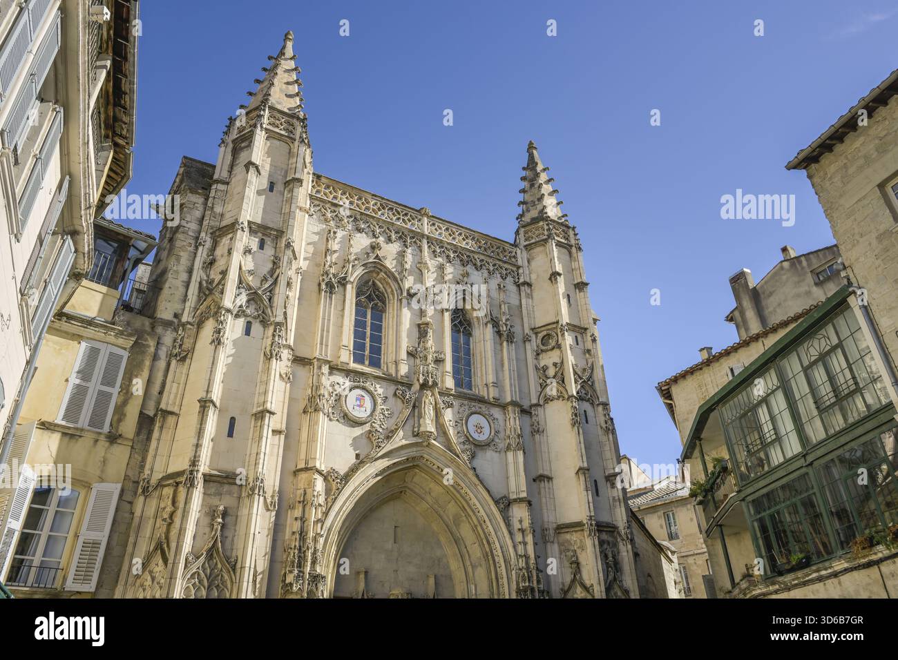 Basilika Saint-Pierre, Altstadt, Avignon, Frankreich Stockfoto