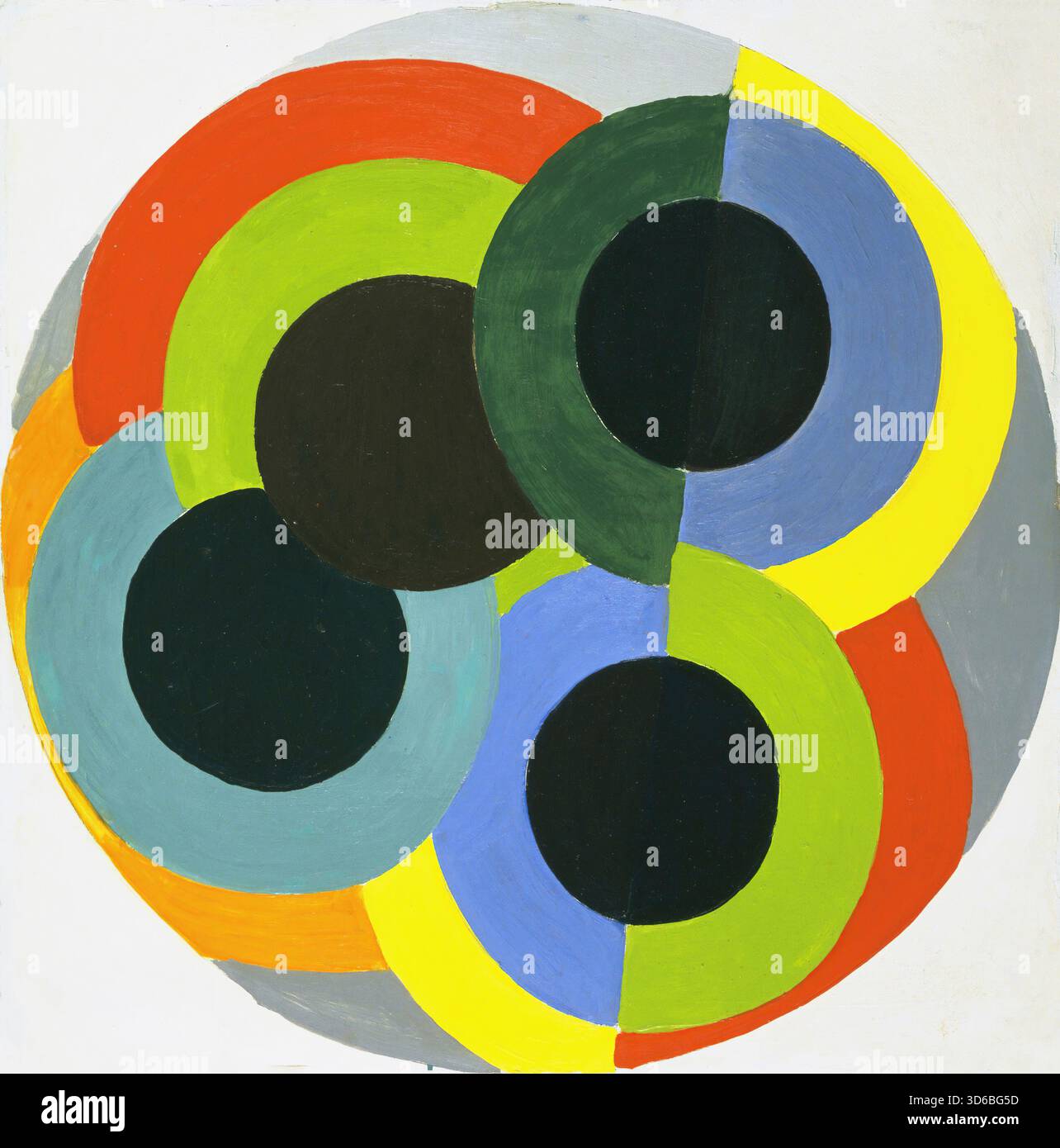 „Scheiben (1930-1933). Robert Delaunay (Französisch, 1885-1941)" Stockfoto