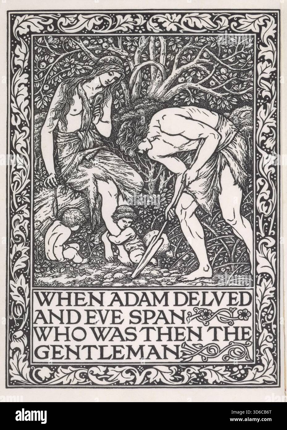 Ein Traum von John Ball und Eine Königsstunde. William Morris (Englisch, 1834 ? 1896)" Stockfoto