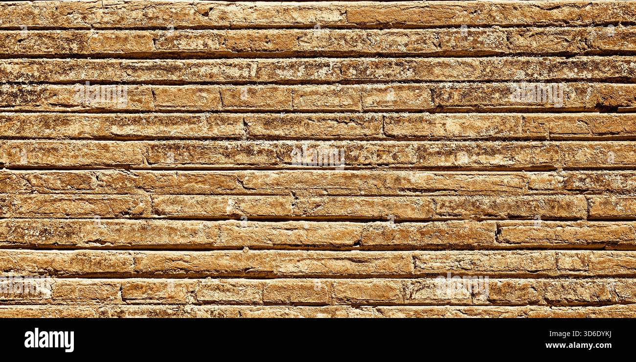 Abstraktes Strukturiertes Hintergrunddesign Aus Alten Ziegelwänden Stockfoto