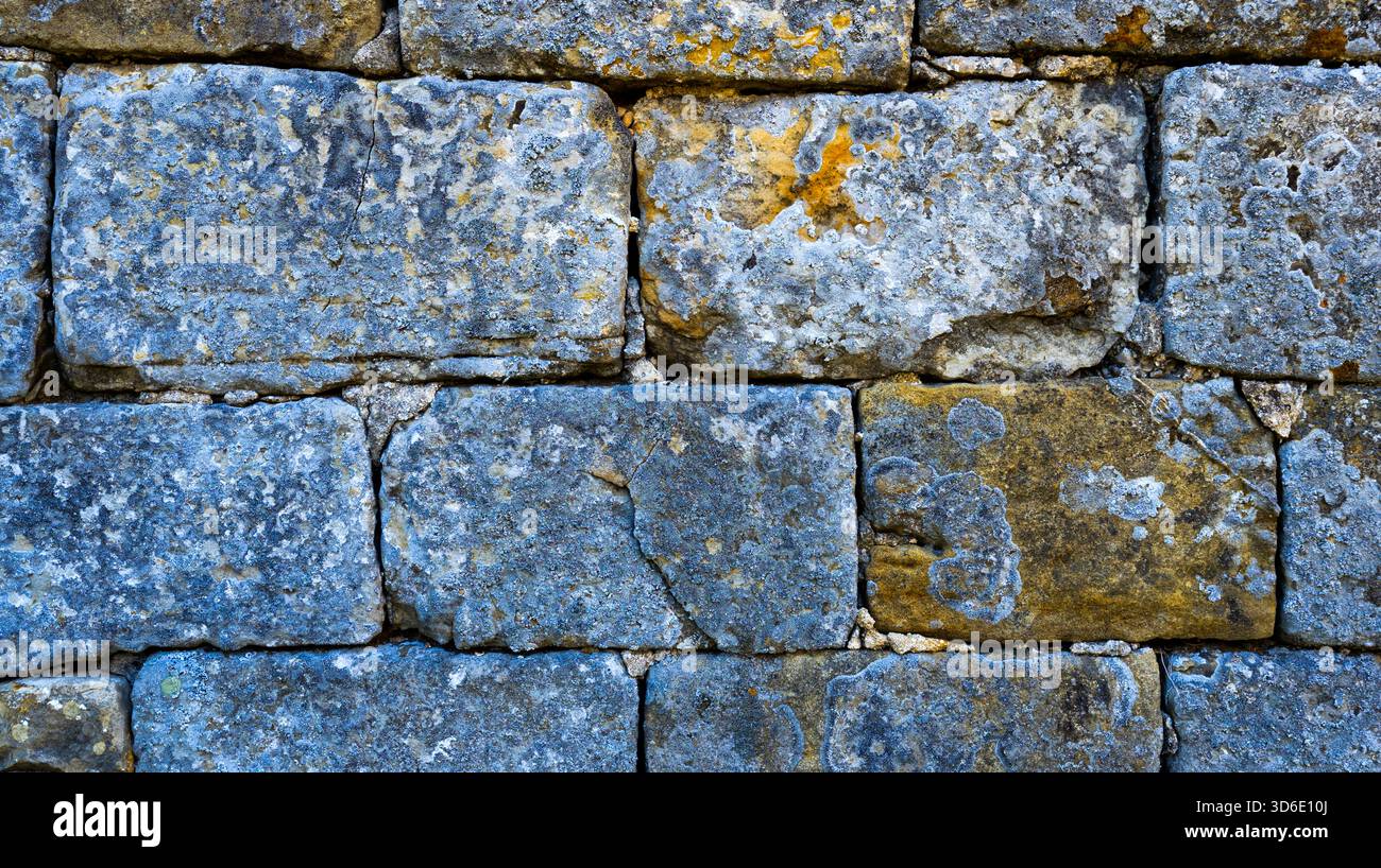 Strukturiertes Hintergrunddesign Mit Natursteinwand Stockfoto