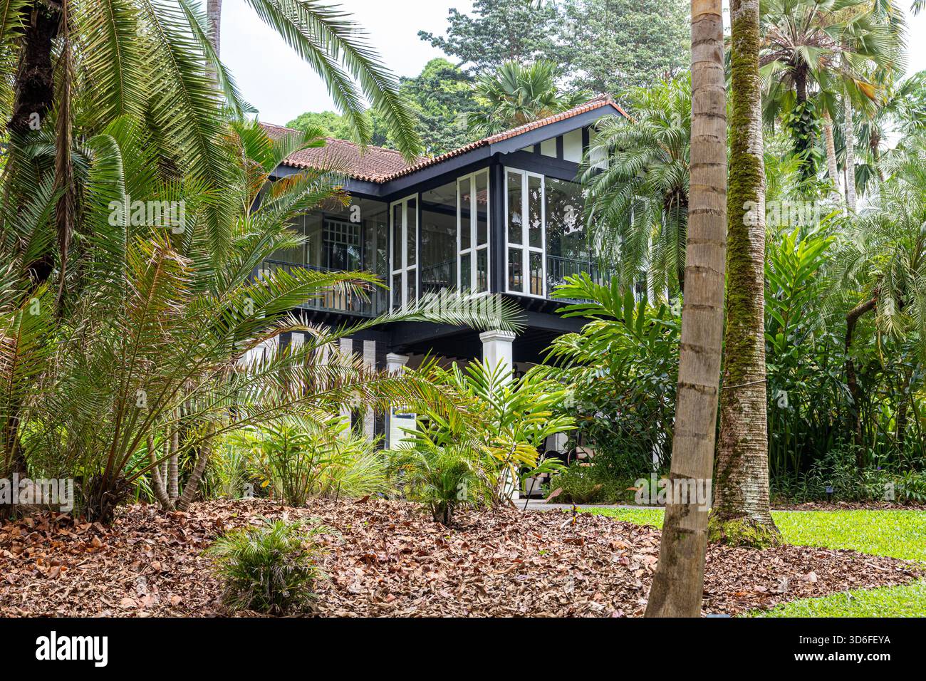 Roia Restaurant in Singapur Botanic Gardens, Singapur, Südostasien Stockfoto