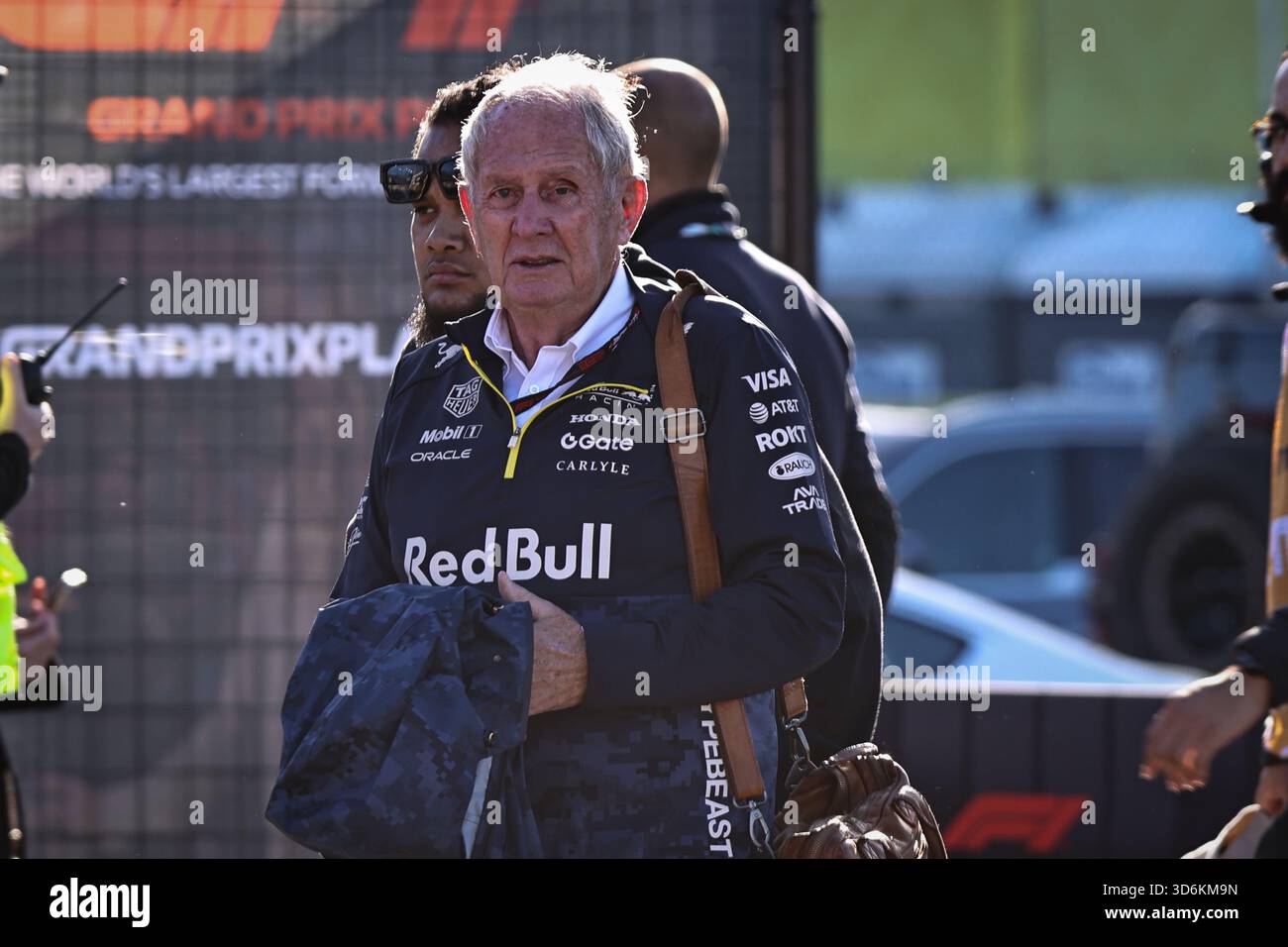 Las Vegas, USA. 20/11/2025. Helmut Marko von Oracle Red Bull Racing während des Formel 1 Heineken Las Vegas Grand Prix 2025. Quelle: Alessio Morgese / Alamy Live News Stockfoto