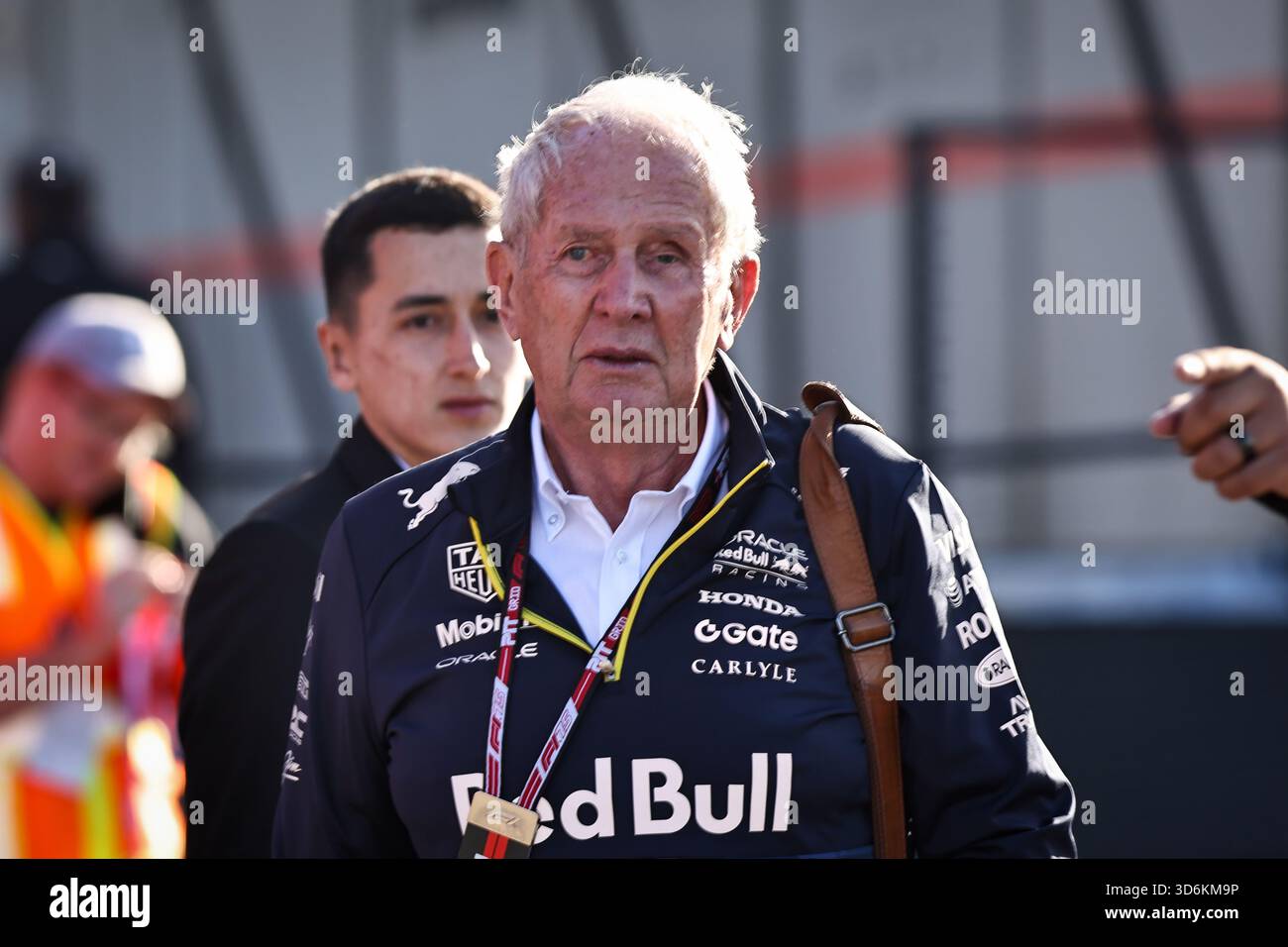 Las Vegas, USA. 20/11/2025. Helmut Marko von Oracle Red Bull Racing während des Formel 1 Heineken Las Vegas Grand Prix 2025. Quelle: Alessio Morgese / Alamy Live News Stockfoto