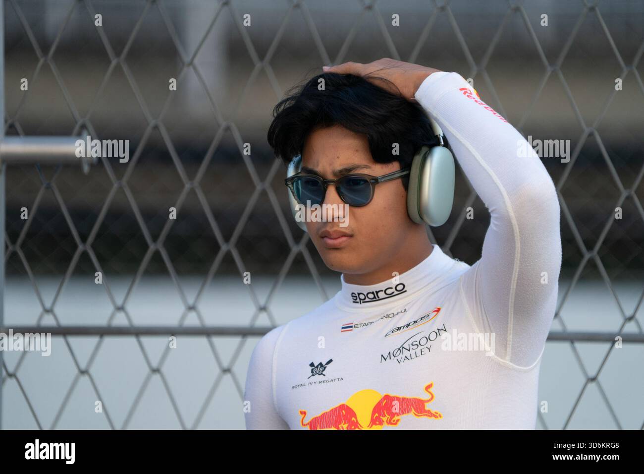 Enzo TARNVANICHKUL (THA) während der spanischen Europameisterschaft 2025 - Freies Training 1 Circuit de Barcelona - Catalunya in Barcelona, Spanien Stockfoto