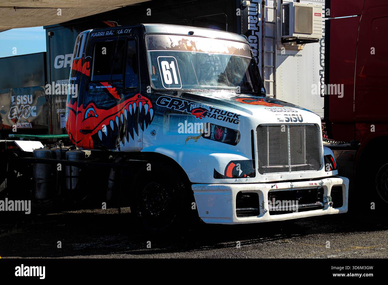 Bullnose-Rennwagen auf der Pembrey-Rennstrecke Stockfoto