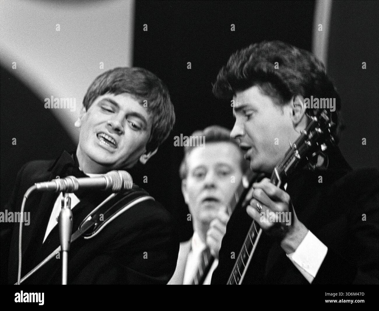 Everly Brothers auf der Grand Gala du Discque, Niederlande, 2. Oktober 1965 - Foto von Eric Koch für Anefo Stockfoto