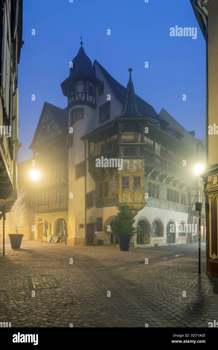 Maison Pfister, Colmar, Oberrhein, Grand Est, Frankreich Stockfoto