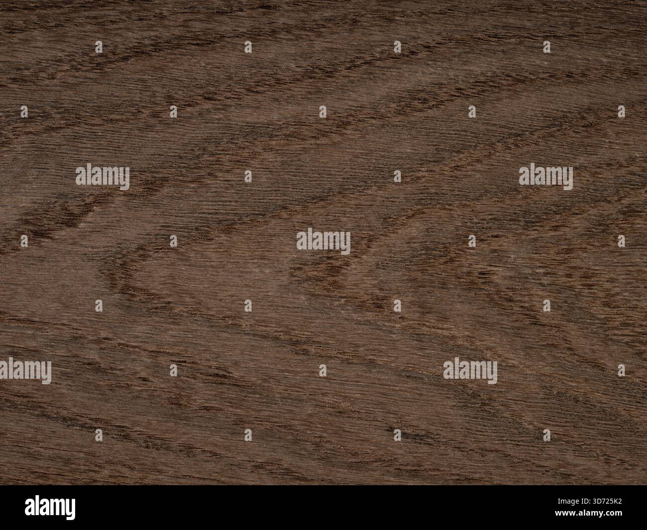 Sattes Fossilienfurnier aus Eiche mit dynamischen Kornmustern und Erdtönen Stockfoto