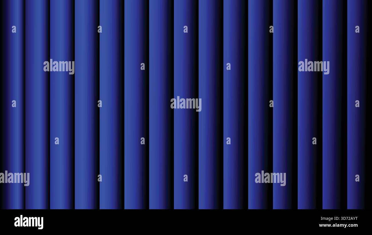 Ein lebendiges und dynamisches abstraktes Design mit auffälligen Streifen und geometrischen Elementen in einer reichhaltigen Farbpalette. Stock Vektor