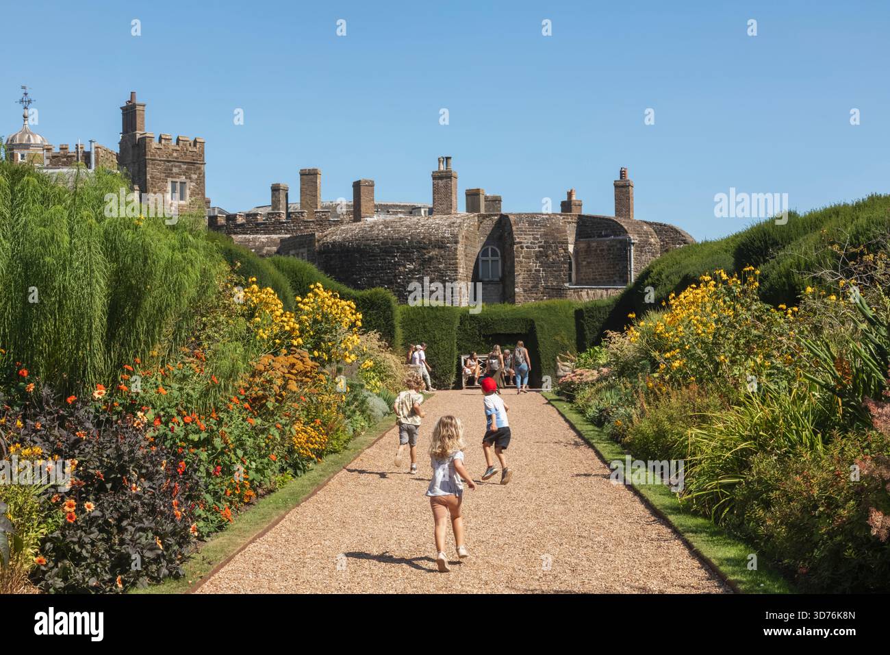 England, Kent, Summerstrand, Walmer Castle Stockfoto