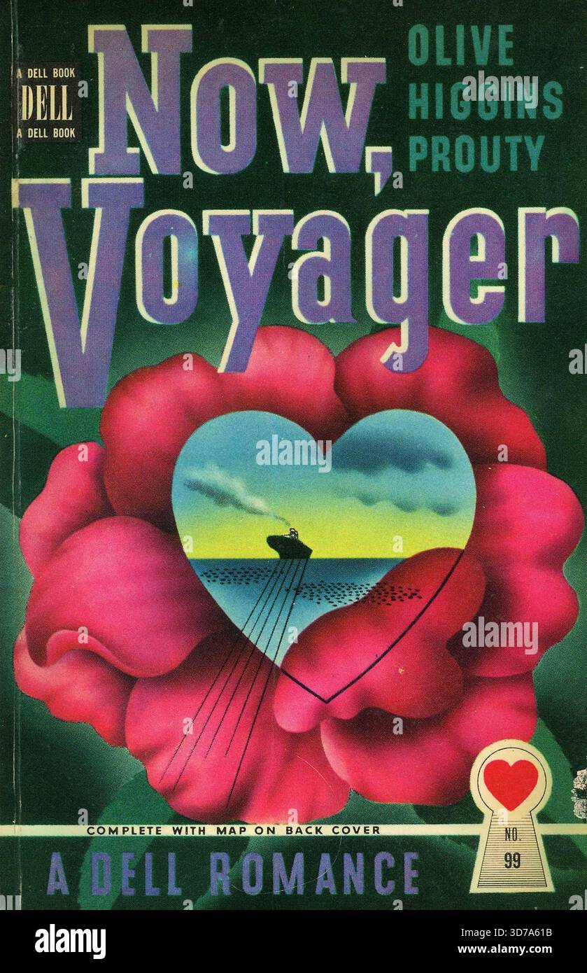 "Olive Higgins Prouty - Jetzt, Voyager. Dell Bücher 99, 1945. Cover-Künstler: Gerald Gregg' Stockfoto