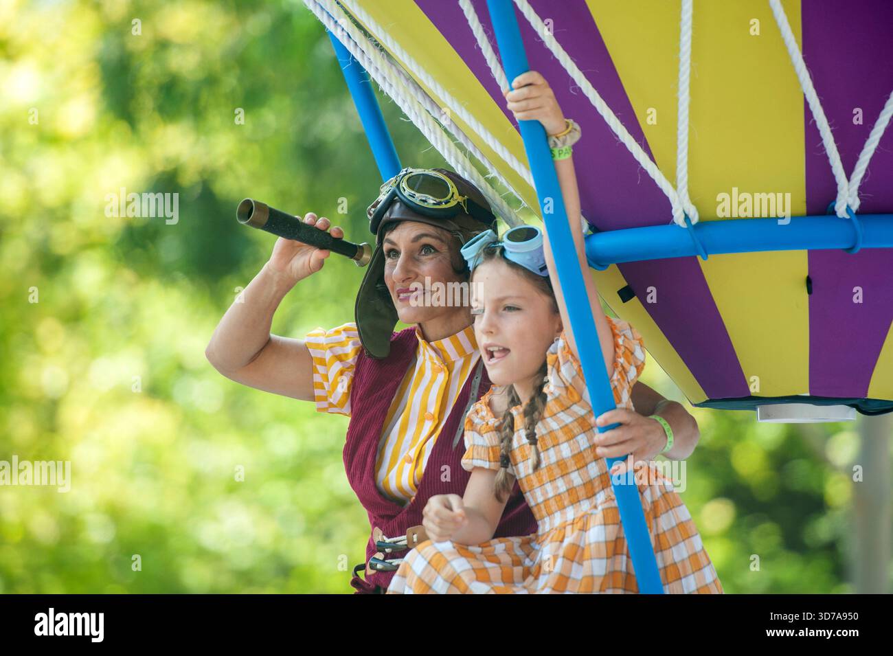 Melbourne Australien 9. März 2020 Moomba Festival 2020 im Rahmen des Moomba Festivals schlängelt sich die jährliche farbenfrohe Moomba Parade durch Melbo Stockfoto