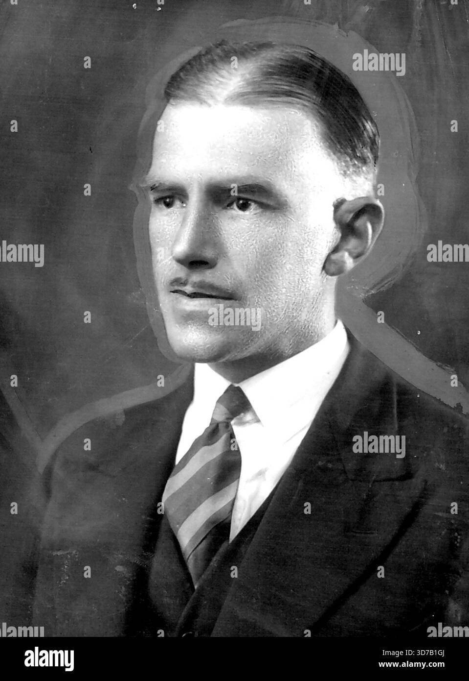 F.D. Davison - Autor des berühmten australischen Romans „Forever Morning“. Mai 1931. (Foto: S. J. Hood). Stockfoto