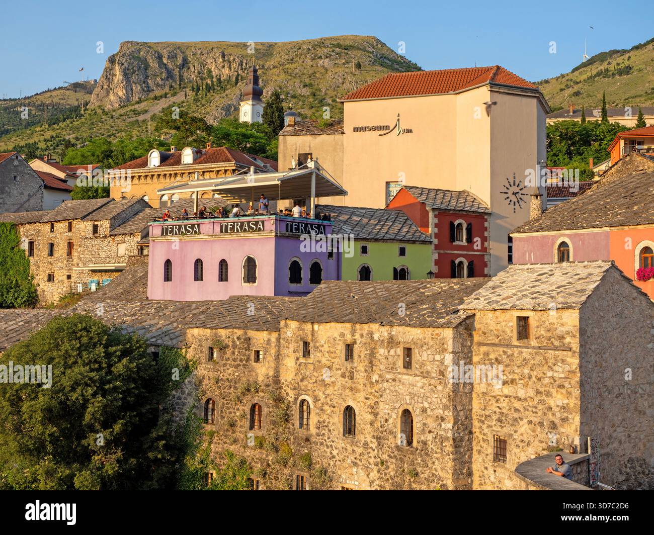 Mostar Altstadt Stockfoto