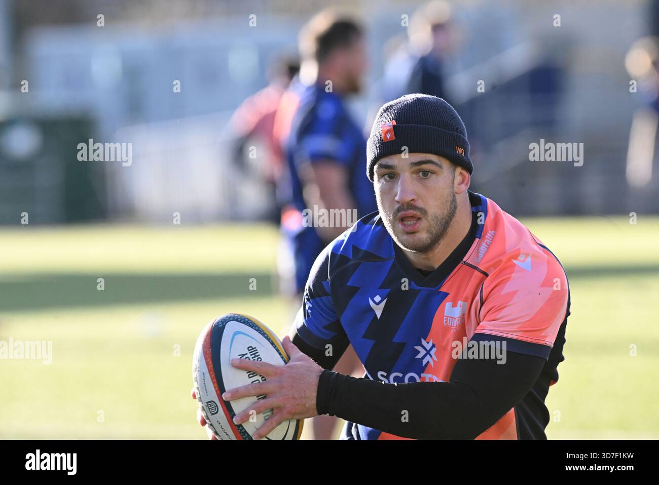 Hive Stadium, Murrayfield, Edinburgh Schottland .UK.25. November 25 Edinburgh Rugby Training für Ospreys in Runde 6 der BKT URC 2025/26 Credit: eric mccowat/Alamy Live News Stockfoto