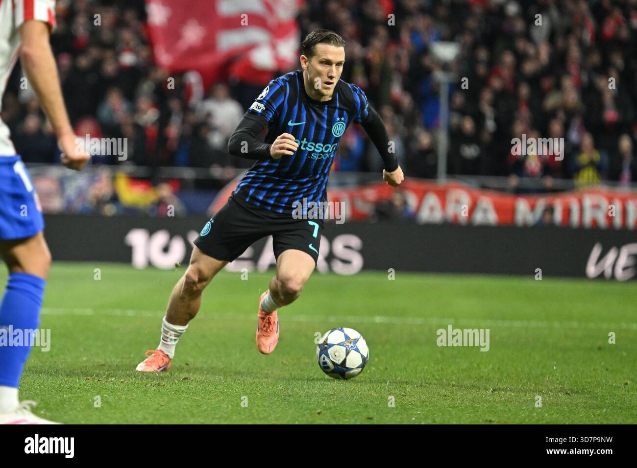 Piotr Zielinski von der Internazionale während des UEFA Champions League-Spiels Atletico de Madrid und des FC Internazionale Milano in Estadio Metropolitano am November Stockfoto